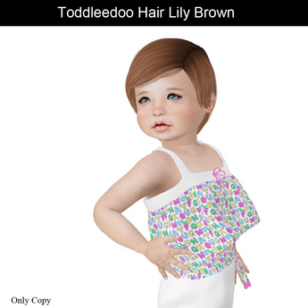 Second Life Marketplace - Toddleedoo Hair Lily Brown